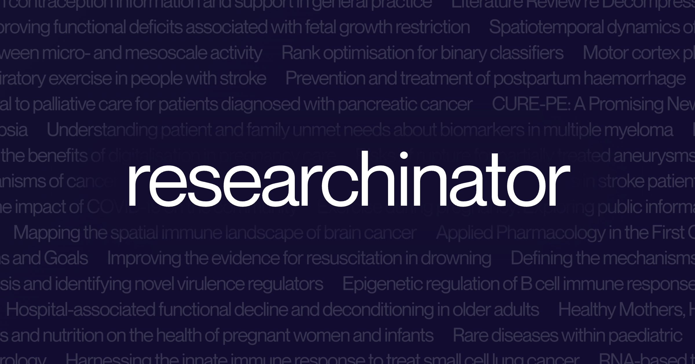 Researchinator social preview image.